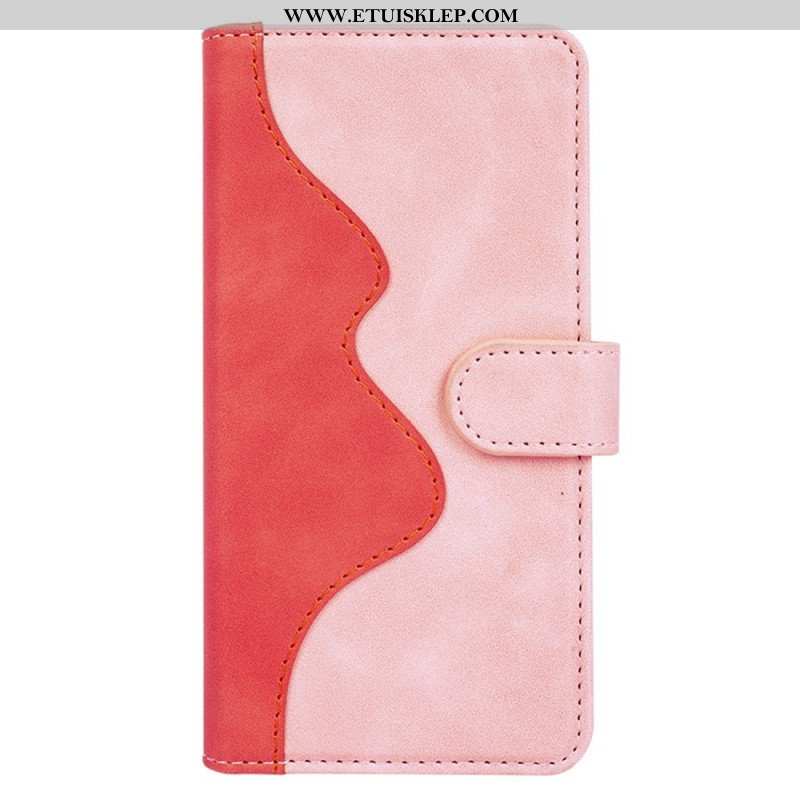 Etui Folio do Vivo Y22s Skórzany Styl Fali